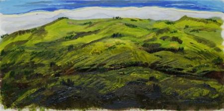 Elisabetta Nisticò (Firenze, 1963) PAESAGGIO TOSCANO, 2011 Olio su tela, cm....