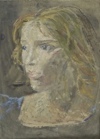 Enzo Faraoni (S. Stefano Magra, 1920) RITRATTO DI RAGAZZA, 1975 Olio su...