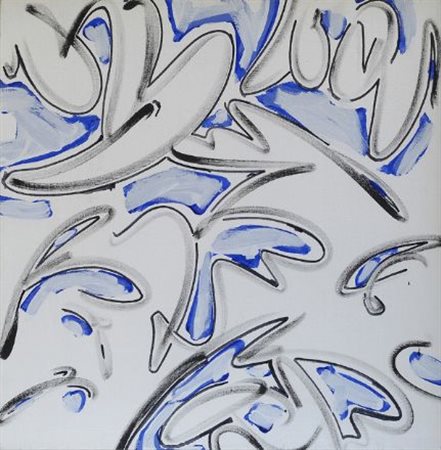 Gianni Asdrubali (Tuscania, 1955) SENZA TITOLO, 1990 Acrilico su tela, cm....