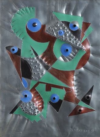 Umberto Mastroianni (Fontana Liri, 1910 - Marino, 1998) COMPOSIZIONE, 1981...