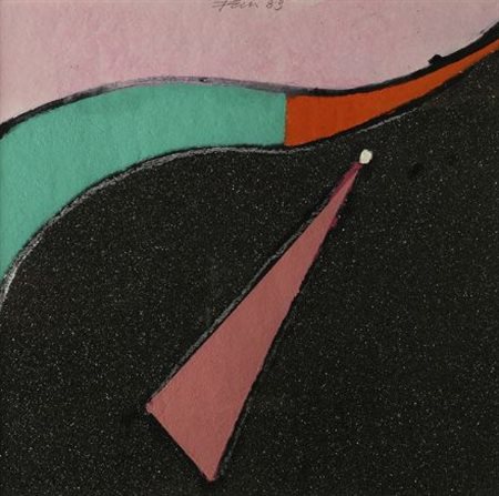 Danilo Fusi (Scandicci, 1941) SENZA TITOLO, 1989 Tecnica mista su cartone,...