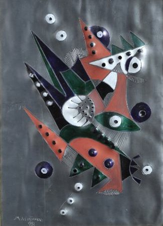 Umberto Mastroianni (Fontana Liri, 1910 - Marino, 1998) COMPOSIZIONE, 1981...