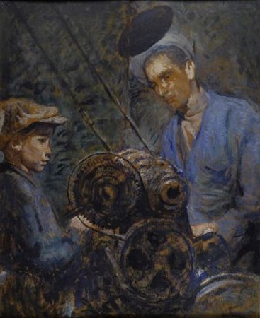 Paulo Ghiglia (Firenze, 1905 - Roma, 1979) DOPPIO AUTORITRATTO (FRONTE/RETRO)...