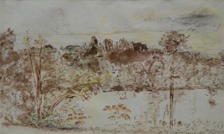 Mario Cavaglieri (Rovigo, 1887 - Peyloubère -par- Pavie, 1969) PAESAGGIO,...