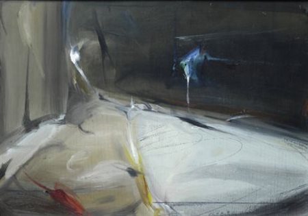 Folco Chiti Batelli (Firenze, 1932 - 2011) STRADA Olio su compensato, cm....