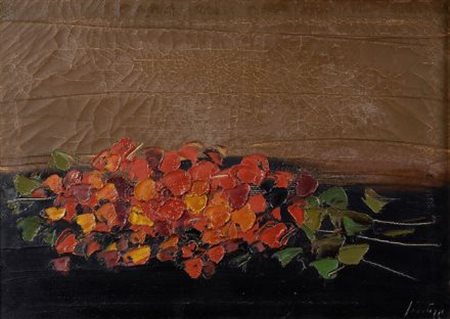 Sergio Scatizzi (Gragnano, 1918 - Firenze, 2009) NATURA MORTA, ANNI ‘80 Olio...