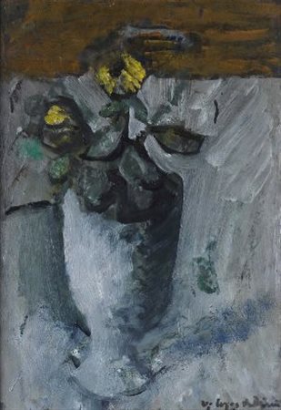 Ugo Capocchini (Barberino Val d’Elsa, 1901 - Firenze, 1980) VASO CON FIORI...