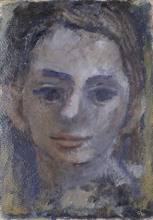 Ugo Capocchini (Barberino Val d’Elsa, 1901 - Firenze, 1980) VOLTO, 1976 Olio...