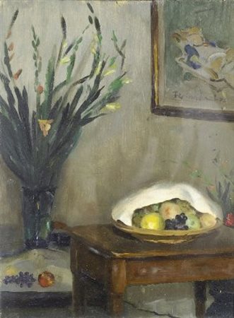 Nino Tirinnanzi (Greve in Chianti, 1923 - 2002) INTERNO, 1972 Olio su...