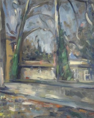 Enzo Pregno (Alessandria d’Egitto, 1898 - Firenze, 1972) STRADA CON ALBERI...
