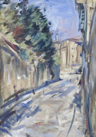 Enzo Pregno (Alessandria d’Egitto, 1898 - Firenze, 1972) STRADA D’ OLTRARNO...