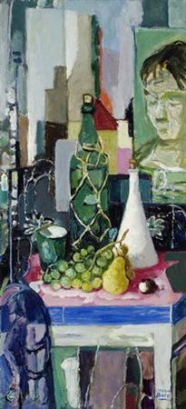 Mario Bucci (Foggia, 1903 - Firenze, 1970) NATURA MORTA Olio su tela, cm....