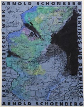 Aldo Mondino (Torino, 1938 - 2005) OMAGGIO AD ARNOLD SCHONBERG PITTORE, 1991...