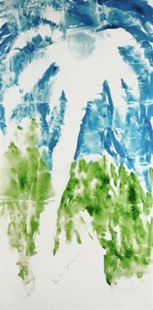 Mario Schifano (Homs, 1934 - Roma, 1998) PALMA, 1974-78 Smalto su tela, cm....