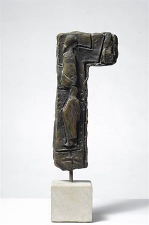 Mario Sironi (Sassari, 1885 - Milano, 1961) SENZA TITOLO Bronzo, es. 6/10,...