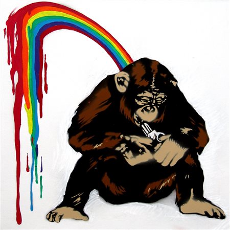 Simone Fugazzotto 1983, Milano (Mi) - [Italia] The kiss acrilico su tela...