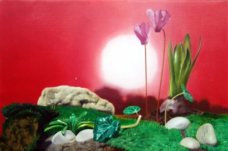 Pierpaolo Campanini 1964, Cento (Fe) - [Italia] senza titolo olio su tela...