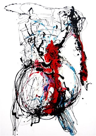 Raul Gabriel 1966, Buenos Aires - [Argentina] senza titolo tecnica mista su...