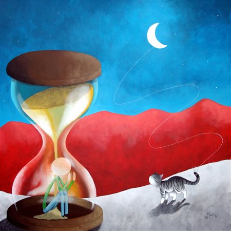 Mauro Falcioni 1978, Matelica (Mc) - [Italia] Passo a prenderti alle tre...