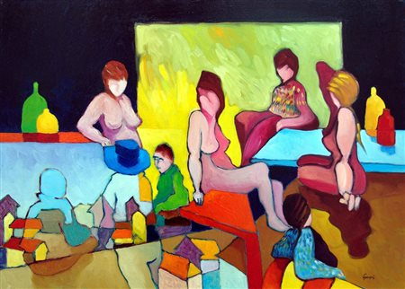 Fabrizio Focosi 1945, Ancona (An) - 2015, Porto Recanati (Mc) - [Italia] Nudi...