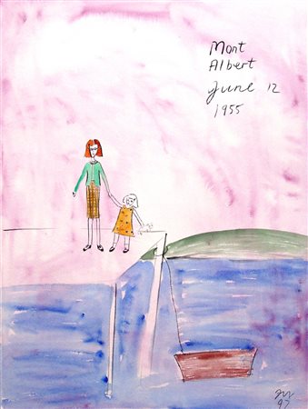 Jenny Watson 1951, Melbourne - [Australia] Mont Albert, June 12, 1955...