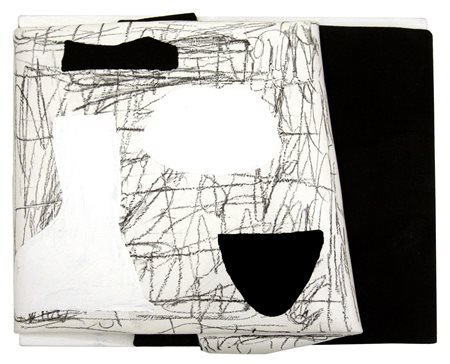 Cesare Berlingeri 1948, Cittanova (Rc) - [Italia] Piccolo dipinto piegato...