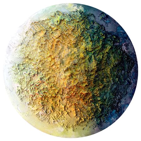 Sergio Tassi 1953, Dicomano (Fi) - [Italia] Pianeta tecnica mista su faesite,...