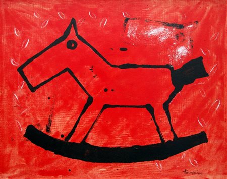 Giuliano Tomaino 1945, La Spezia (Sp) - [Italia] Diceva Pablo di Mario olio...