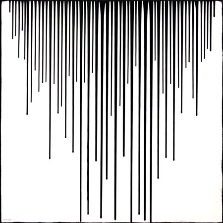 Giuseppe Fortunato 1956, Notaresco (Te) - [Italia] Colate smalti su tela...