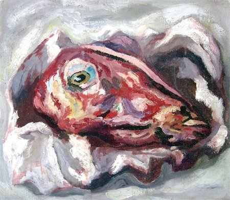 Carlo Levi 1902, Torino (To) - 1975, Roma (Rm) - [Italia] senza titolo olio...