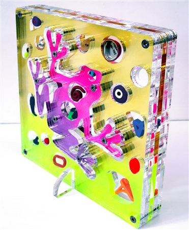 Renzo Nucara 1955, Crema (Cr) - [Italia] Stratofilm (rana) resine, oggetti,...