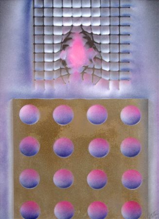 Franco Costalonga 1933, Venezia (Ve) - [Italia] senza titolo tecnica mista su...