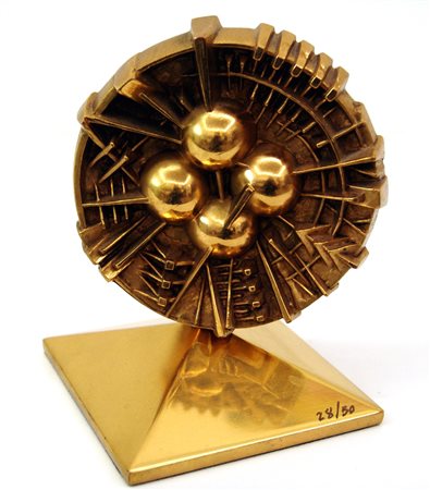 Arnaldo Pomodoro 1926, Morciano di Romagna (Rn) - [Italia] Disco scultura in...