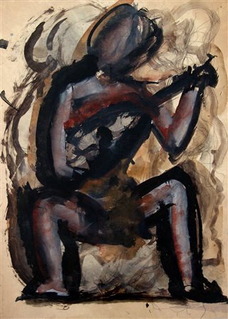 Mario Sironi 1885, Sassari (Ss) - 1961, Milano (Mi) - [Italia] Figura...