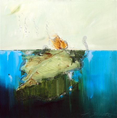 Franco Bonetti 1958, Firenze (Fi) - [Italia] Palpiti vegetali olio su tela...