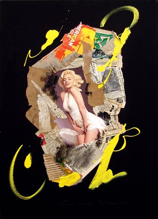 Giorgio Chiesi 1941, Felina (Re) - [Italia] senza titolo tecnica mista su...