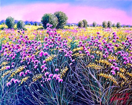 Giorgio Crocetti 1965, Teramo (Te) - [Italia] Perdersi nell'infinito tecnica...