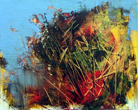 Antonio Pedretti 1950, Gavirate (Va) - [Italia] senza titolo olio su tela...