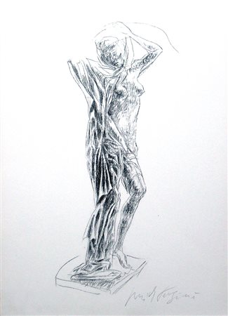 Pericle Fazzini 1913, Grottammare (Ap) - 1987, Roma (Rm) - [Italia] La donna...