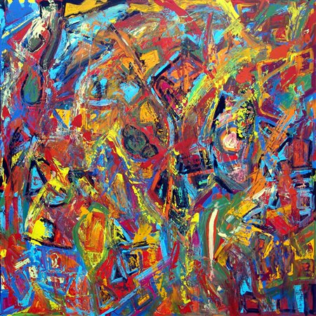 Marina Berra 1969, Milano (Mi) - [Italia] What I am tecnica mista su tela...