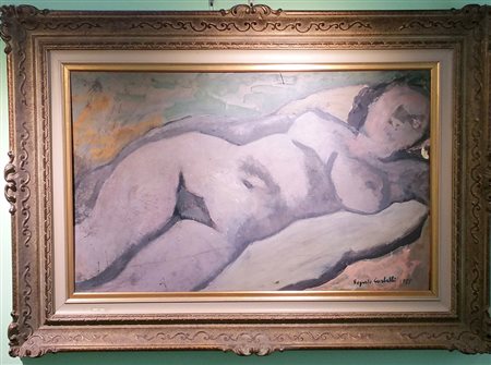 Edgardo Corbelli "Gianna" 1955 - cm 55x90 - Olio su tela - Provenienza...