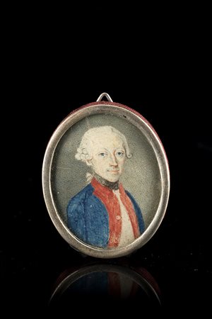 Scuola della seconda met‡ del sec. XVIII "Vittorio Amedeo III" miniatura...