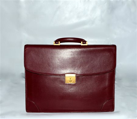 Borsa da lavoro in pelle Valextra