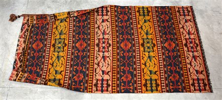 Tessuto meccanico d'arredamento con disegno orientale geometrico nei toni del...