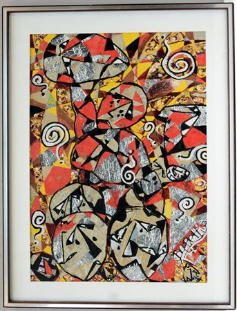 Baretti Serena (Acqui Terme 1981) "Lottare per vincere" 2007, tecnica mista...