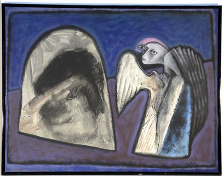 Giannici Celano "L'angelo di notte annuncia alla terra la nascita della luce"...