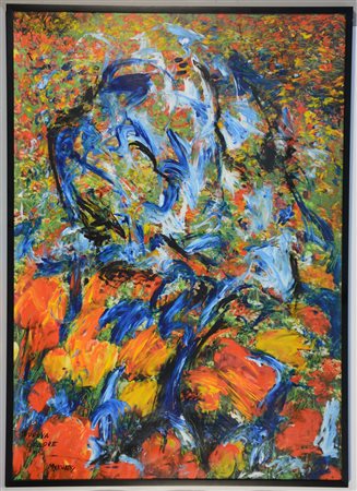 Kuatty Max (Canneto Sull'Oglio 1930 - Milano 2011) "III prova colore" tecnica...