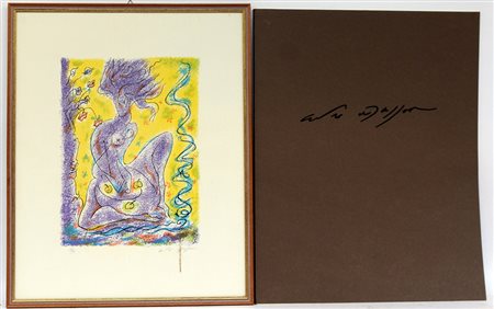 Masson AndrÈ (Balagny 1896 - Parigi 1987) "Lea" 1972, litografia a sei colori...