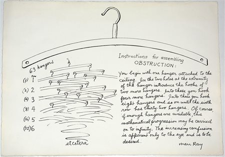 Ignoto "Instruction for assembling" stampa (cm 36x50) (lievi difetti)