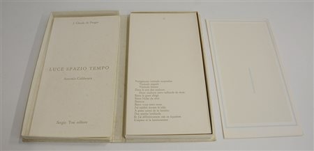 Antonio Calderara (Abbiategrasso 1903 - Vacciago 1978) "Luce, Spazio, Tempo"...